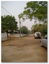 An dieser Strasse haben wir in Cotonou gewohnt