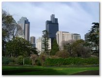 Skyline in Melbourne